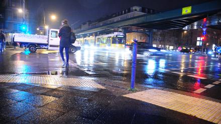 Am Donnerstag kam Berlin ins Rutschen. 