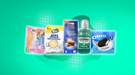 Katjes, Listerine, Tuc, Aldi und Oreo: Bei diesen Produkten haben die Anbieter im vergangenen Jahr kräftig zugelangt.