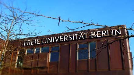 Die Rostlaube der Freien Universität in Berlin-Dahlem.