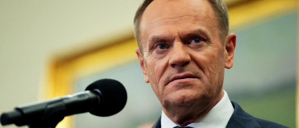 Der neue polnische Premierminister Donald Tusk