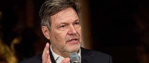 Robert Habeck (Bündnis 90/Die Grünen), Bundeswirtschaftsminister und Vizekanzler.