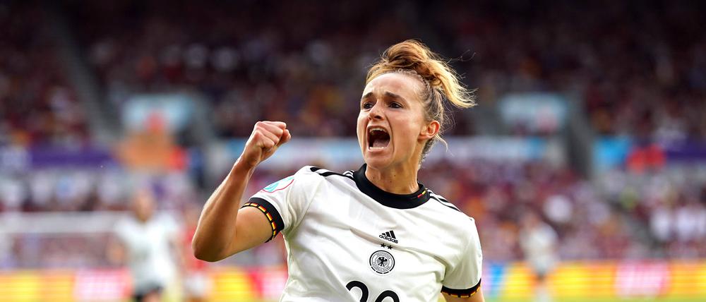 Lina Magull kommt in der Nationalmannschaft bereits auf 75 Einsätze.