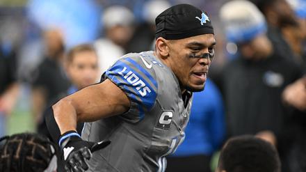 Amon-Ra St. Brown durfte in dieser Saison zehn eigene Touchdowns und den Divisions-Titel mit den Detroit Lions bejubeln.