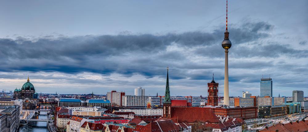 Panorama des Berliner Stadtzentrums. (Symbolbild)