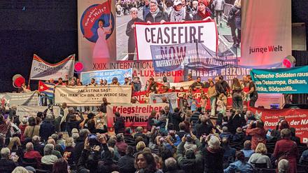 Die Rosa-Luxemburg-Konferenz fand am 13. Januar in Berlin statt.