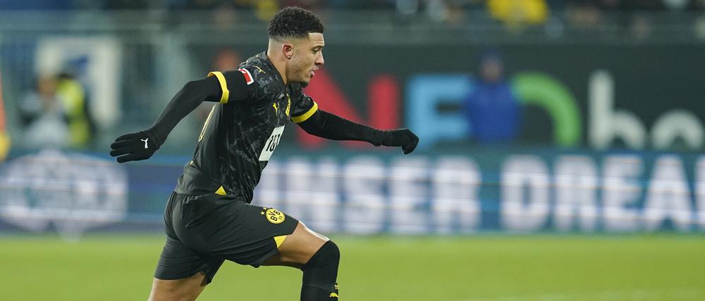 Gelungenes Comeback. Jadon Sancho bereitete das zwischenzeitliche 2:0 der Dortmunder durch Marco Reus vor.