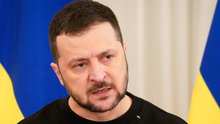Wolodymyr Selenskyj, Präsident der Ukraine.