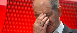 Der Bundeskanzler: Olaf Scholz (SPD).