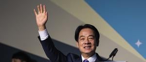 Der Unabhängigkeitsbefürworter William Lai gewann die Wahl in Taiwan. Die Regierung in China reagiet scharf. 