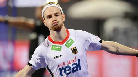 Christopher Rühr erzielte zwei Treffer für das deutsche Team.