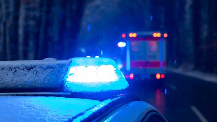 Ein Einsatzfahrzeug, Streifenwagen, der Polizei. (Symbolbild)