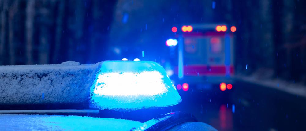 Ein Einsatzfahrzeug, Streifenwagen, der Polizei. (Symbolbild)