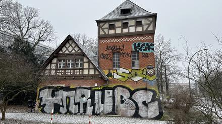 Das Abwasserpumpwerk Am Generalshof 5.