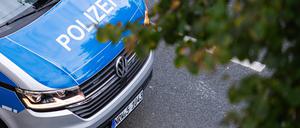 Ein Polizeiwagen. (Symbolbild)