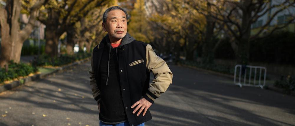 Der Schriftsteller Haruki Murakami.  