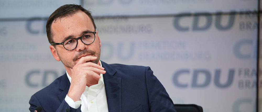 Jan Redmann, Brandenburger CDU-Fraktionsvorsitzender.