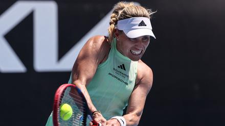 Gegen die Amerikanerin Danielle Collins unterlag Angelique Kerber mit  2:6, 6:3, 1:6.