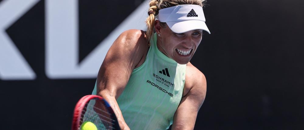 Gegen die Amerikanerin Danielle Collins unterlag Angelique Kerber mit  2:6, 6:3, 1:6.
