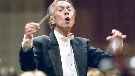 Der italienische Dirigent Claudio Abbado im Jahr 2005. 
