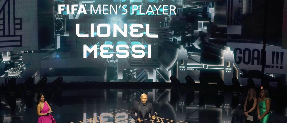 Lionel Messi gewinnt bei der Fifa-Wahl. Selbst ist er nicht in London, es gibt nicht mal eine Grußbotschaft von ihm.