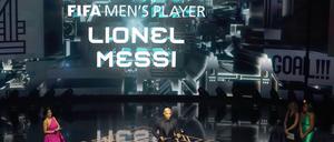Lionel Messi gewinnt bei der Fifa-Wahl. Selbst ist er nicht in London, es gibt nicht mal eine Grußbotschaft von ihm.