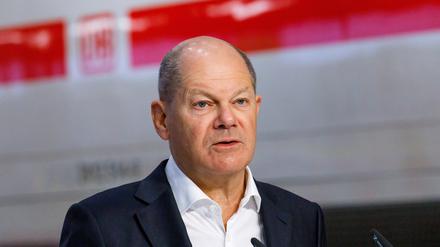 Bundeskanzler Olaf Scholz (SPD).