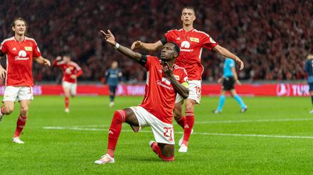 Sheraldo Becker brachte nicht nur mit seinem Torjubel ein bisschen Extravaganz nach Berlin.
