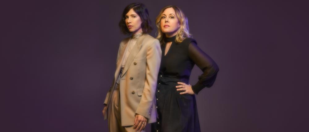 Carrie Brownstein und Corin Tucker haben 1994 die Rockband Sleater-Kinney gegründet.