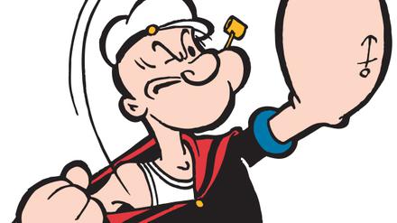 Eine Popeye-Zeichnung aus späteren Jahren.