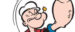 Eine Popeye-Zeichnung aus späteren Jahren.