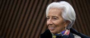EZB-Chefin Christine Lagarde beim Weltwirtschaftsforum in Davos.