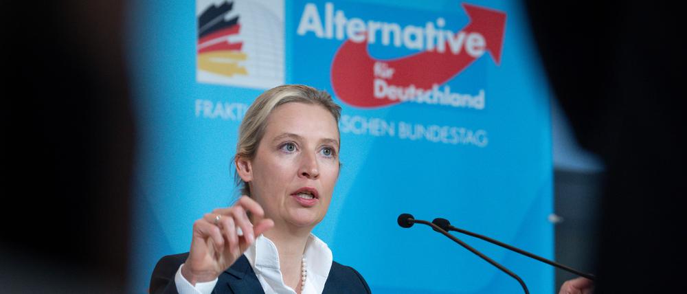 Sie ist eines der prominentesten Gesichter der Rechtspopulisten und polarisiert wie kaum eine andere: die Co-Chefin der AfD, Alice Weidel.