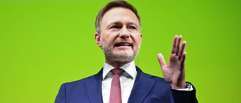 Christian Lindner, Bundesvorsitzender der FDP.