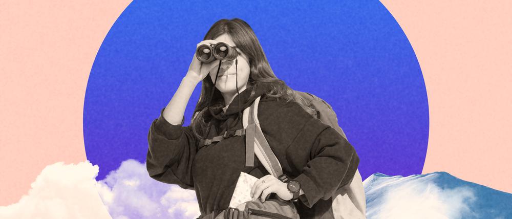 Kaddie lebt als Digital Nomad überall auf der Welt. Ihre Affären sieht sie deshalb meistens nur kurz und selten wieder.