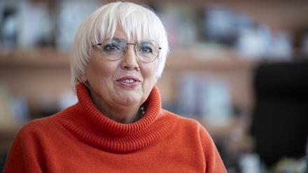 Claudia Roth (Bündnis 90/Die Grünen), Staatsministerin für Kultur und Medien.