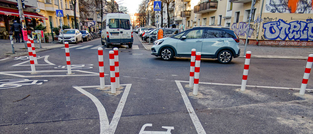 Seit dem 18. Dezember schränken sogenannte modale Filter die Durchfahrt für Autos ein.