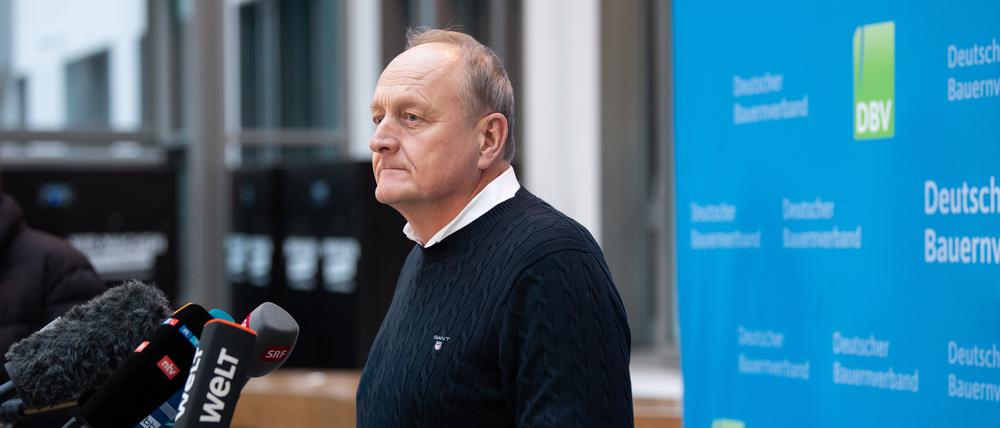 Joachim Rukwied, Präsident des Deutschen Bauernverbands