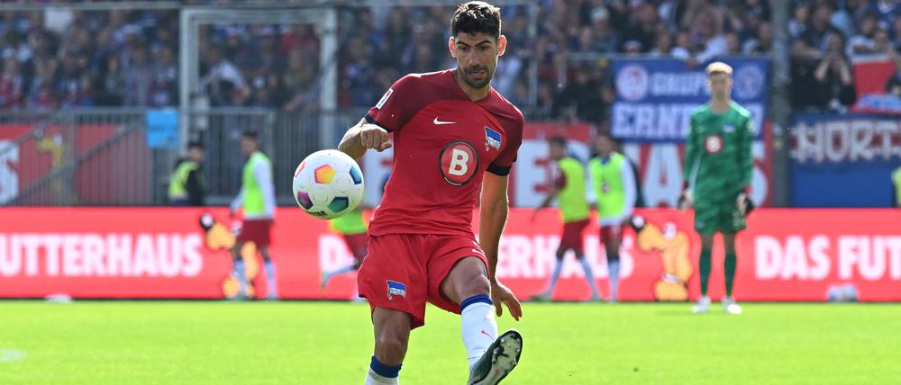 Andreas Bouchalakis hat einen Tag vor Transferschluss einen Zweijahresvertrag bei Hertha BSC unterschrieben.