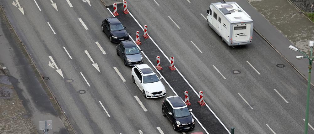 Potsdams Bereite Straße ist eine Asphaltwüste und soll etwas grün werden.