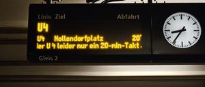 Bitte warten - bis zu 20 Minuten. 
