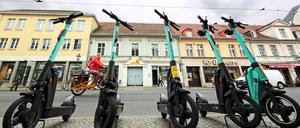 Elektroroller, E-Scooter, Innenstadt Potsdam