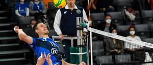 Marcus Böhme vom VfB Friedrichshafen trifft am Sonntag auf die BR Volleys 