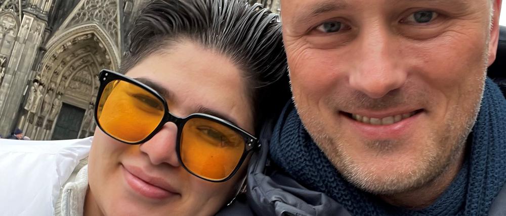 Sareh Sedighi-Hamadani und Sven Lehmann, Queerbeauftragter der Bundesregierung. 