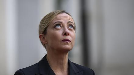 Seit Herbst 2022 im Amt: Die italienische Ministerpräsidentin Giorgia Meloni.
