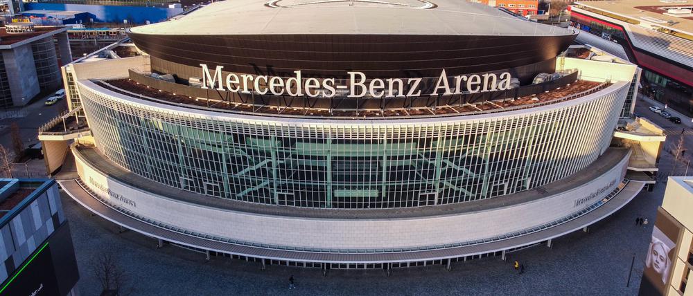 Mercedes Benz Arena in Berlin.