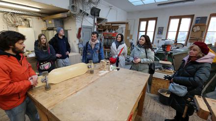 Das Inwole-Projekthaus in Babelsberg ist regelmäßig ein Ort für Austausch und Begegnung.