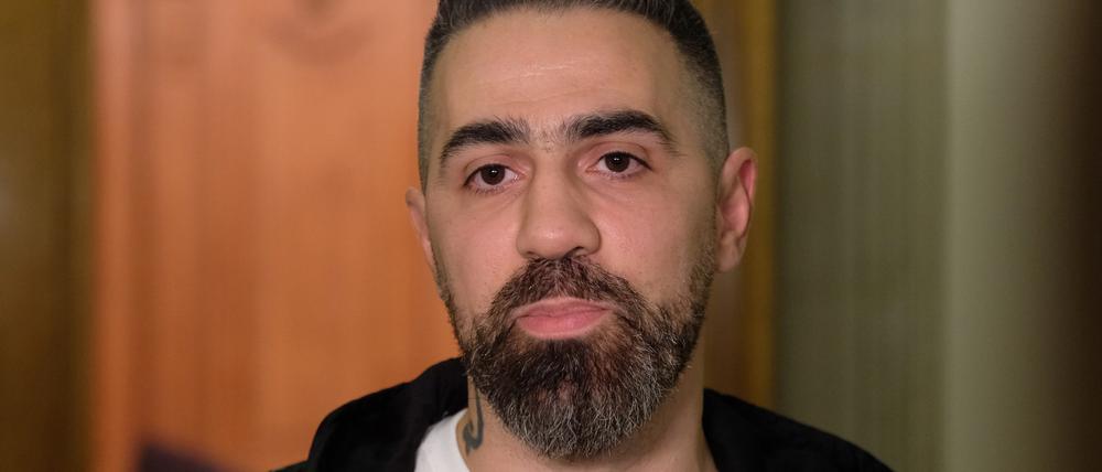 Bushido, Rapper und Musikproduzent, steht im Bundesverwaltungsgericht.