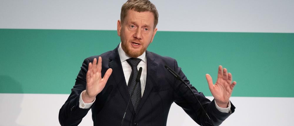 Ministerpräsident und CDU-Landeschef in Sachsen: Michael Kretschmer.