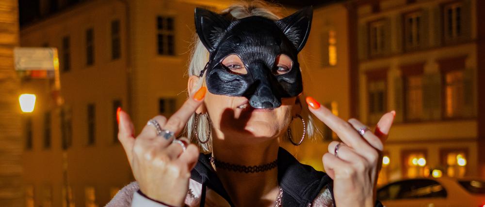 Die Rapperin Antifuchs auf Roadtrip durch Heidelberg. 