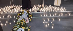 Würdevolle Atmosphäre beim Gedenkgottesdienst.